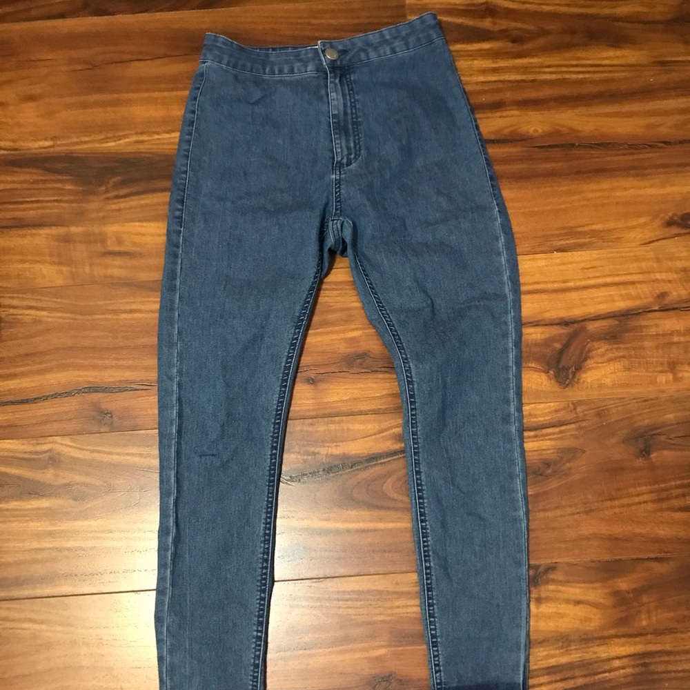 High rise jegging